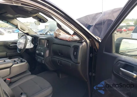 2025 GMC Sierra 1500 4Wd Standard Box Pro из США, поврежденный, VIN 1GTRUAED0SZ155854